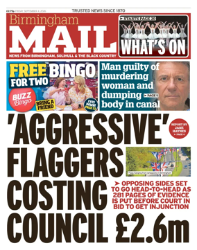 Cover of Birmingham Mail