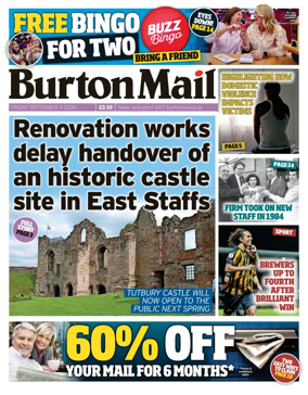Cover of Burton Mail
