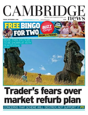 Cover of Cambridge News