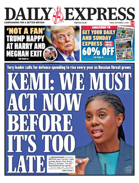 Cover of Daily Express