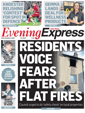 Cover of Evening Express
