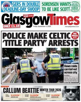 Cover of Glasgow Times