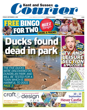 Cover of Kent & Sussex Courier