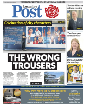 Cover of Lancashire Evening Post