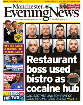 Cover of Manchester Evening News