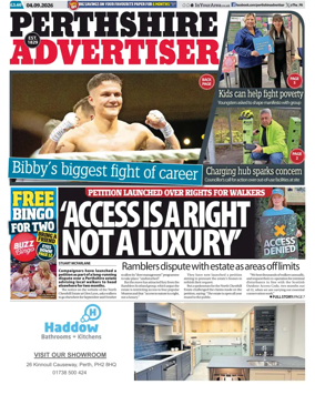 Cover of Perthshire Advertiser