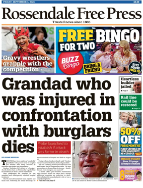 Cover of Rossendale Free Press
