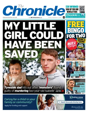 Cover of The Chronicle (South Tyneside and Durham)