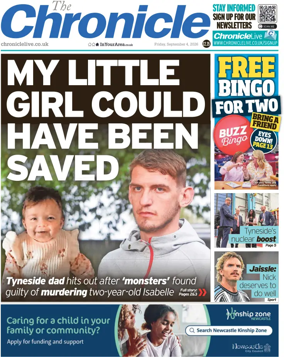 Cover of The Chronicle (UK)