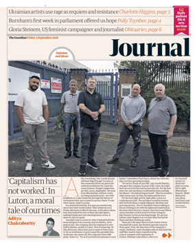 Cover of The Guardian e-paper Journal