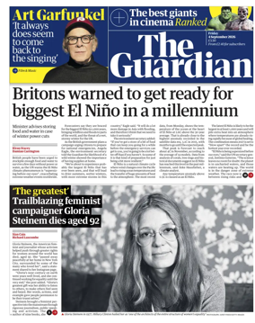 Cover of The Guardian