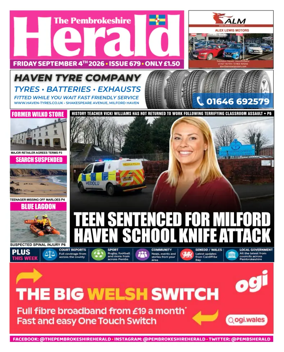 Cover of The Pembrokeshire Herald