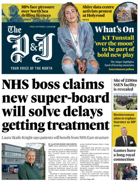 Cover of The Press and Journal (Aberdeen and Aberdeenshire)