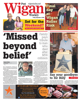 Cover of Wigan Evening Post