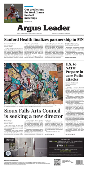 Cover of Argus Leader