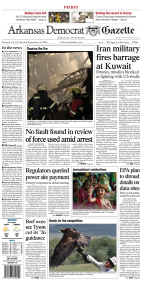 Cover of Arkansas Democrat-Gazette
