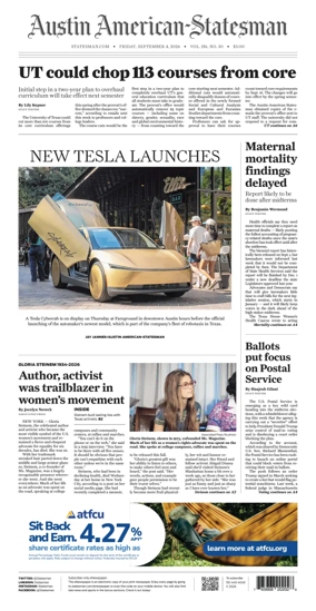 Cover of Austin American-Statesman