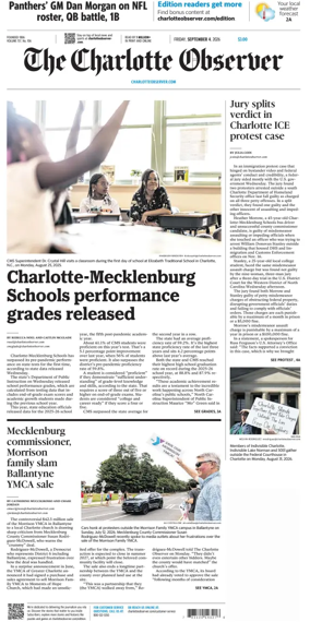 Cover of The Charlotte Observer