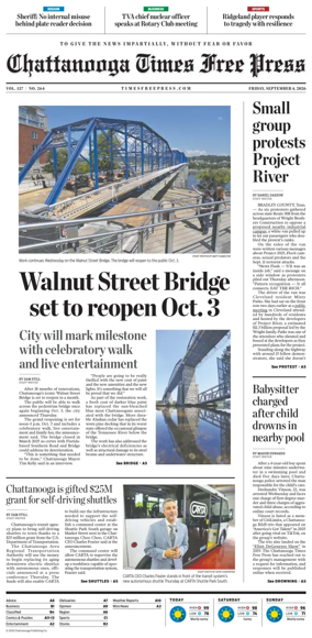Cover of Chattanooga Times Free Press