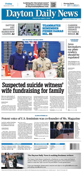 Cover of Dayton Daily News