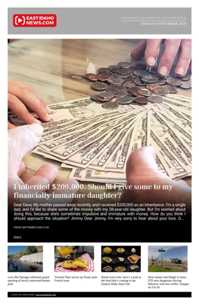 Cover of East Idaho News