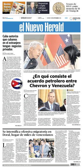 Cover of El Nuevo Herald