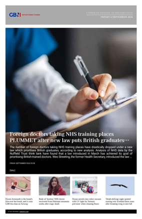 Cover of GB News UK