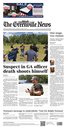 Cover of The Greenville News