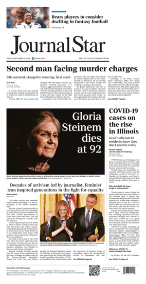 Cover of Journal Star (Peoria)