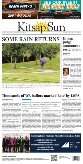 Cover of Kitsap Sun