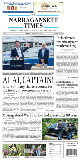Cover of Narragansett Times