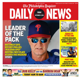 Cover of Philadelphia Daily News