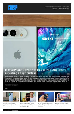 Cover of Phone Arena - Compiled Edition