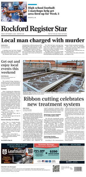 Cover of Rockford Register Star