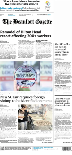 Cover of The Beaufort Gazette