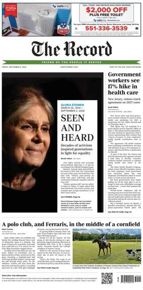Cover of The Bergen Record