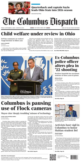 Cover of The Columbus Dispatch