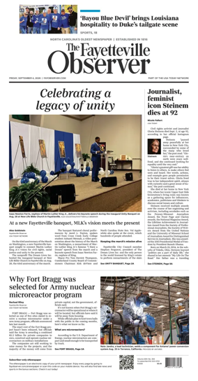 Cover of The Fayetteville Observer