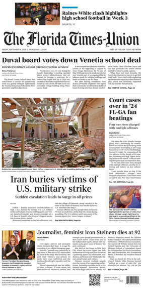 Cover of The Florida Times-Union