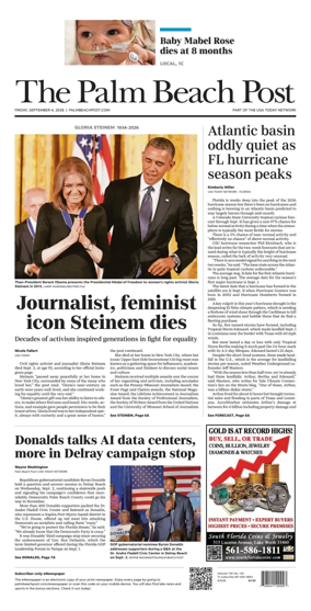 Cover of The Palm Beach Post