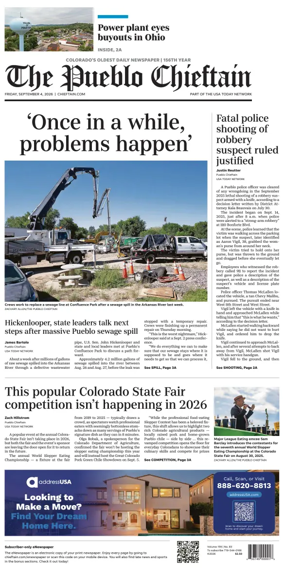 Cover of The Pueblo Chieftain