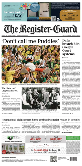 Cover of The Register-Guard