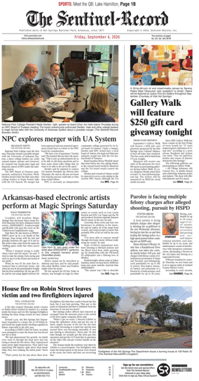 Cover of The Sentinel-Record