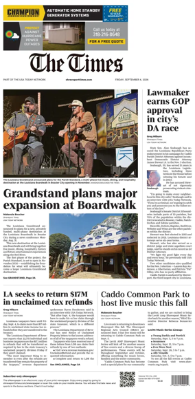 Cover of The Times (Shreveport)