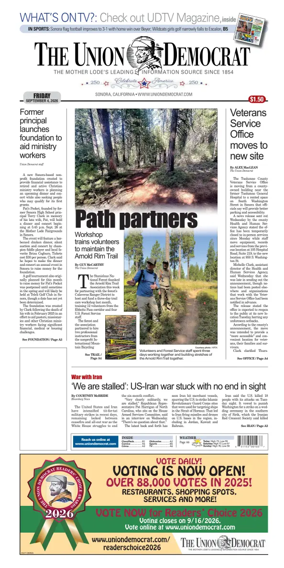 Cover of The Union Democrat