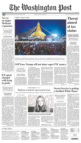 Cover of The Washington Post