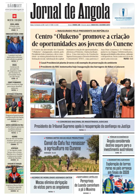 Cover of Jornal de Angola