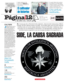 Cover of Pagina 12