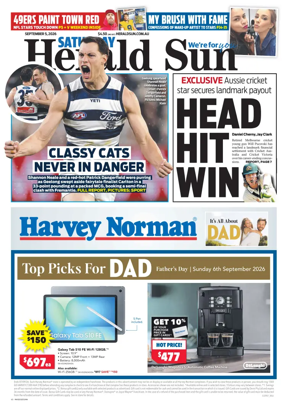 Cover of Herald Sun