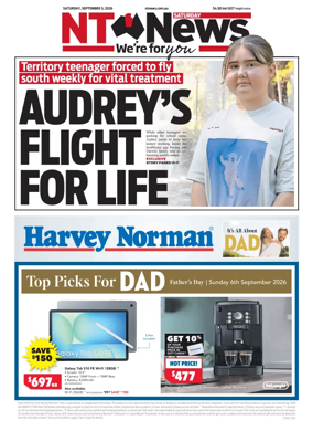 Cover of NT News